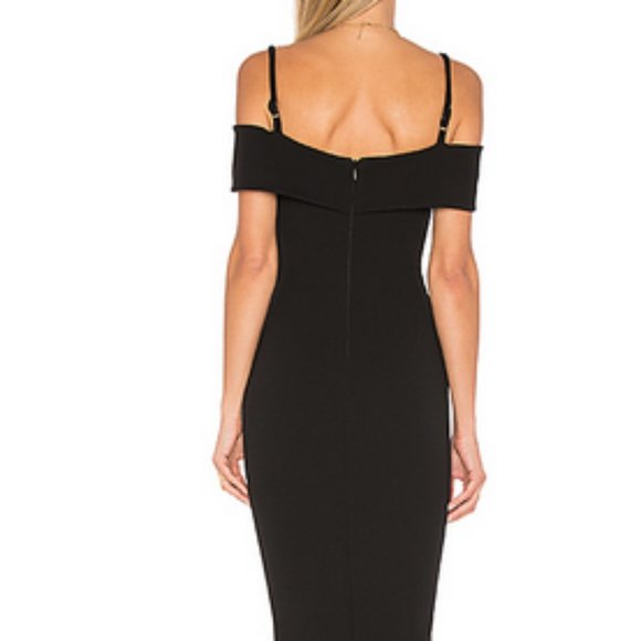 Nookie Black Off the Shoulder Dress - Picture 3 of 3